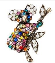 Koala Brosche Tier Brosche Anstecker Tier Brosche K44 von Beyond