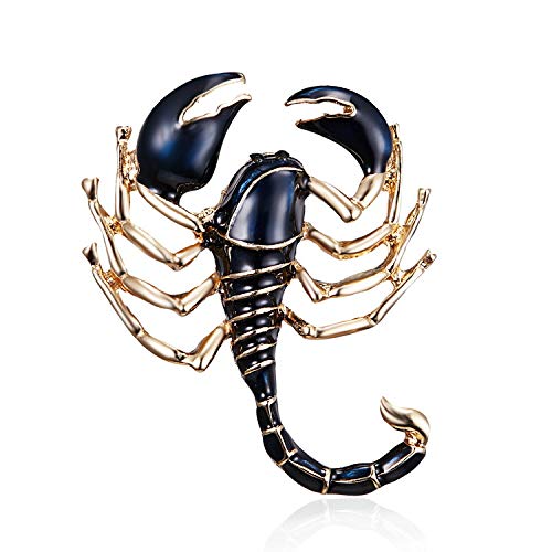 Skorpion Brosche Anstecker Tier Brosche K14 Scorpion Brooch Pin von Beyond