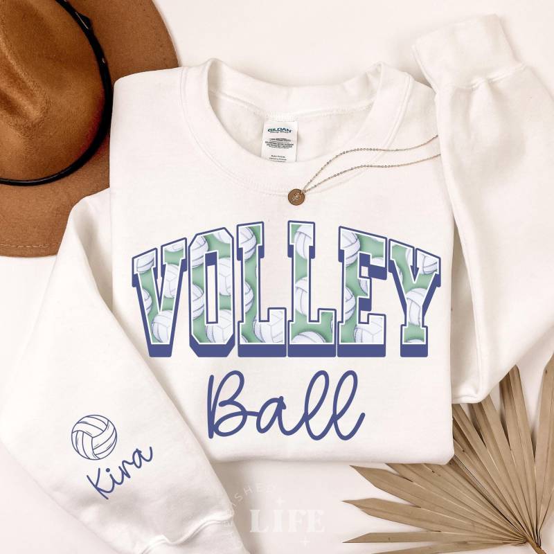 Personalisiertes Beachvolleyball-Mama-Sweatshirt Geschenk Beachvolleyball-Coach-Pullover von BeyondCherishedLife