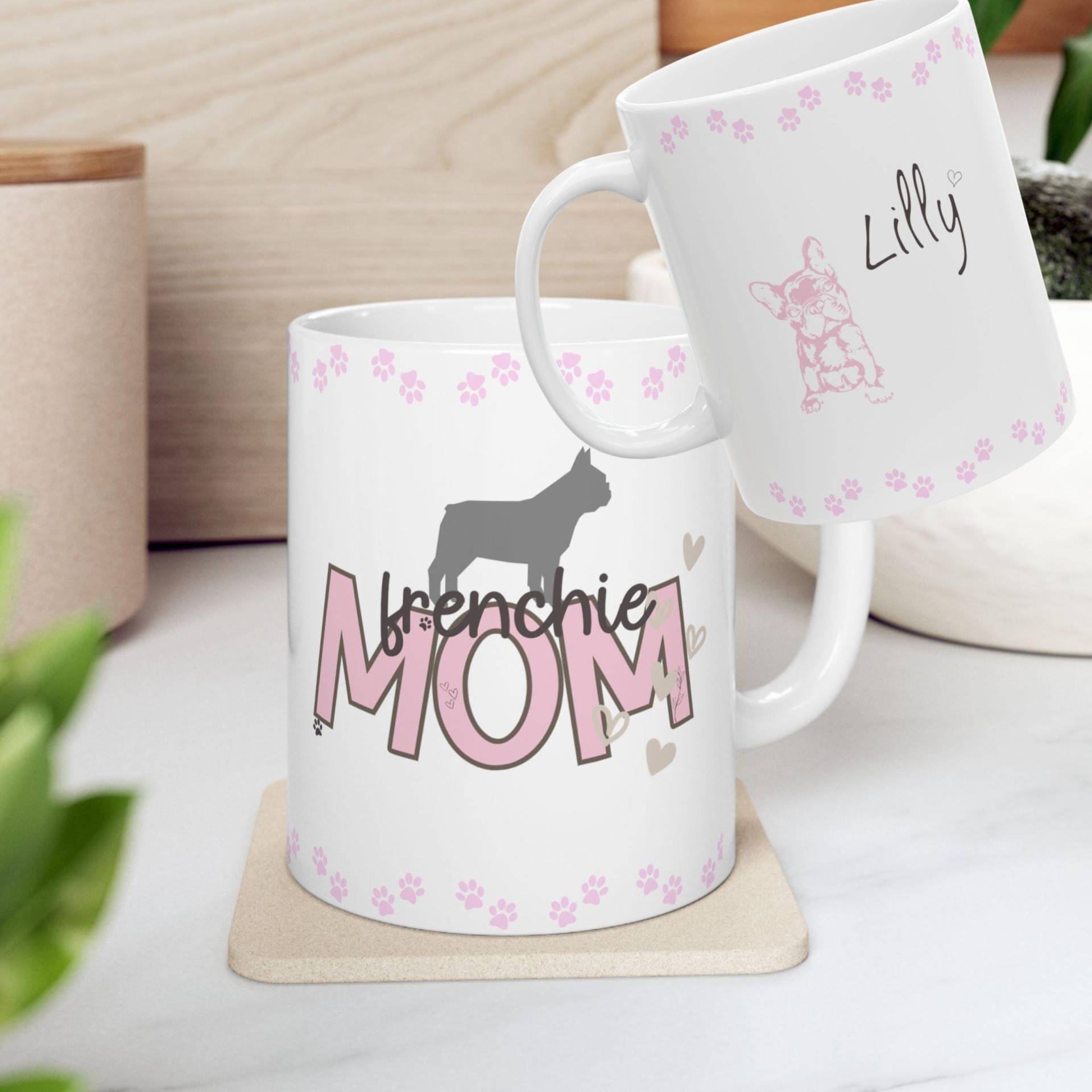 Frenchie Gift Personalized, French Bulldog Lover Gift, Mom Mug, For Owner, Frenchbulldog Lover Gift von BeyondDesignForYou