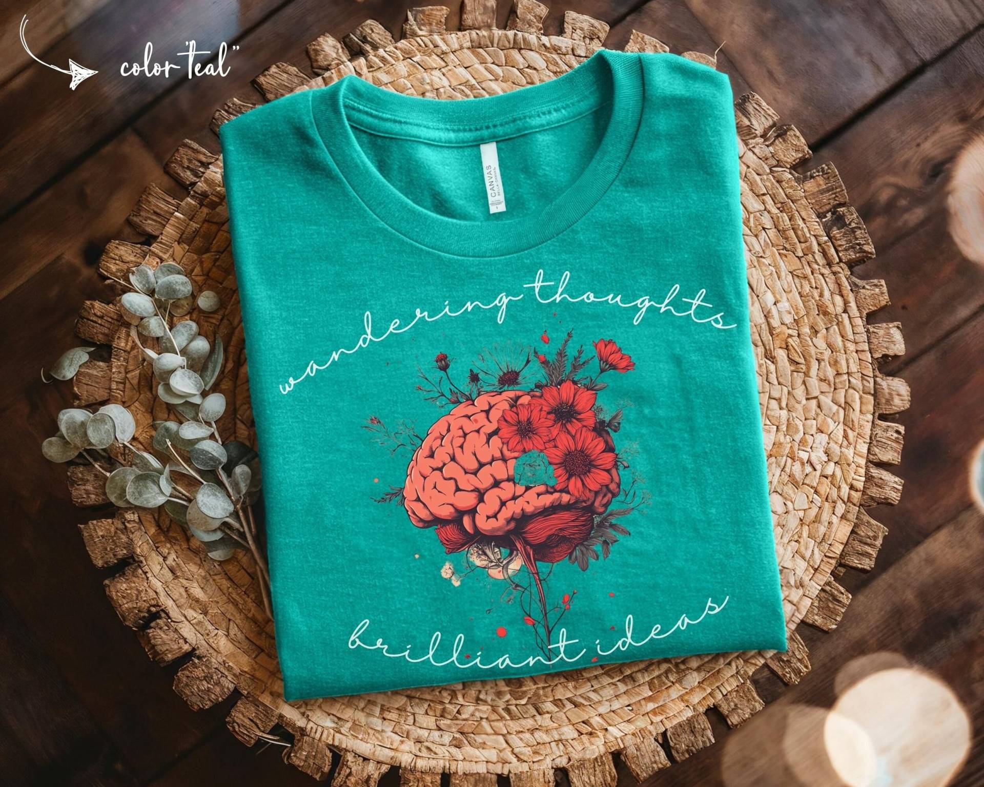 Mindfulness Shirt, Motivational Quote Mental Health Matters, Adhd Be Kind To Your Mind von BeyondDesignForYou