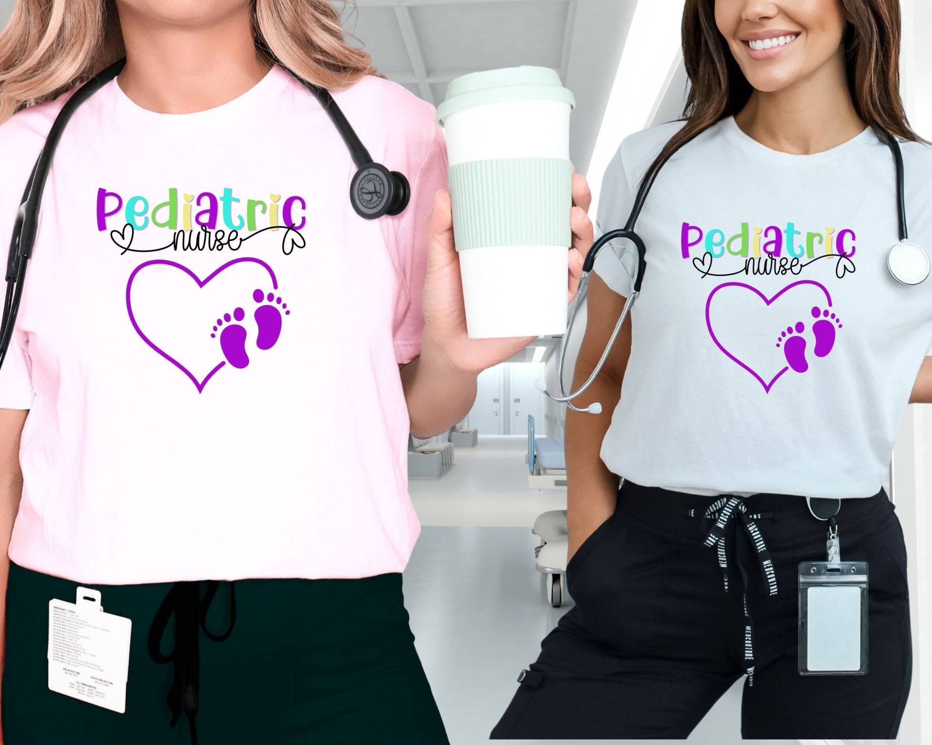 Pediatric Nurse Shirt, Tshirt, Gift, Nurse, Unit Gift von BeyondDesignForYou