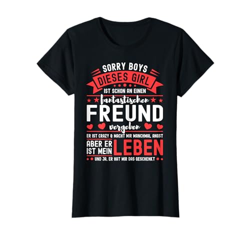 Sorry Boys Dieses Girl ist vergeben - Pärchen - Freundin T-Shirt Sorry Boys Dieses Girl ist vergeben - Pärchen - Freundin T-Shirt von Beziehung & Paar Designs