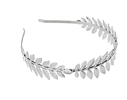 Tiara, Prinzessin Krone, Hochzeit Tiara Prinzessin Gold Farbe Stirnband Kopfschmuck Krone Tiara Kopfschmuck Göttin Kopf Braut Hochzeit Haarschmuck (Farbe: C) (Color : F0248 S) von BgnEhRfL