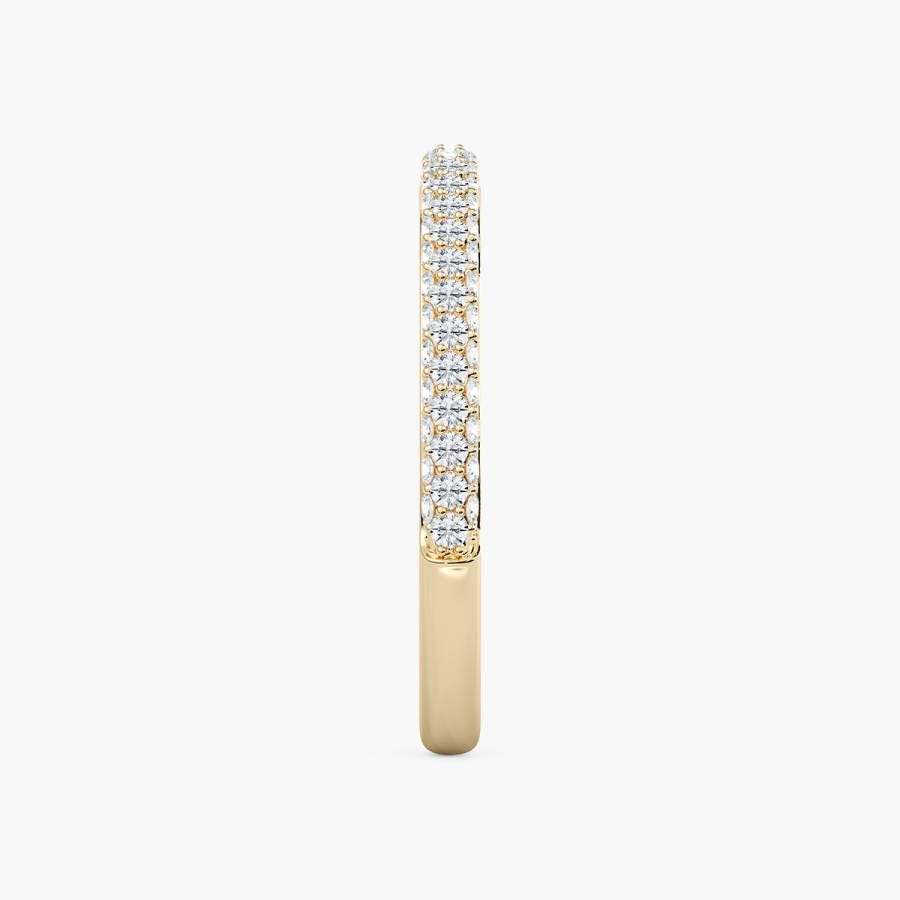 Moissanite Eternity Band, Dreireihig Pave Moissanit, Ehering, Jubiläumsring, 925 Sterling Silber Diamant Ring, Ring Für Sie, Jahrestagsring Moissanite Eternity Band, Dreireihig Pave Moissanit, Ehering, Jubiläumsring, 925 Sterling Silber Diamant Ring, Ring Für Sie, Jahrestagsring von BhavaniJewelsIndia