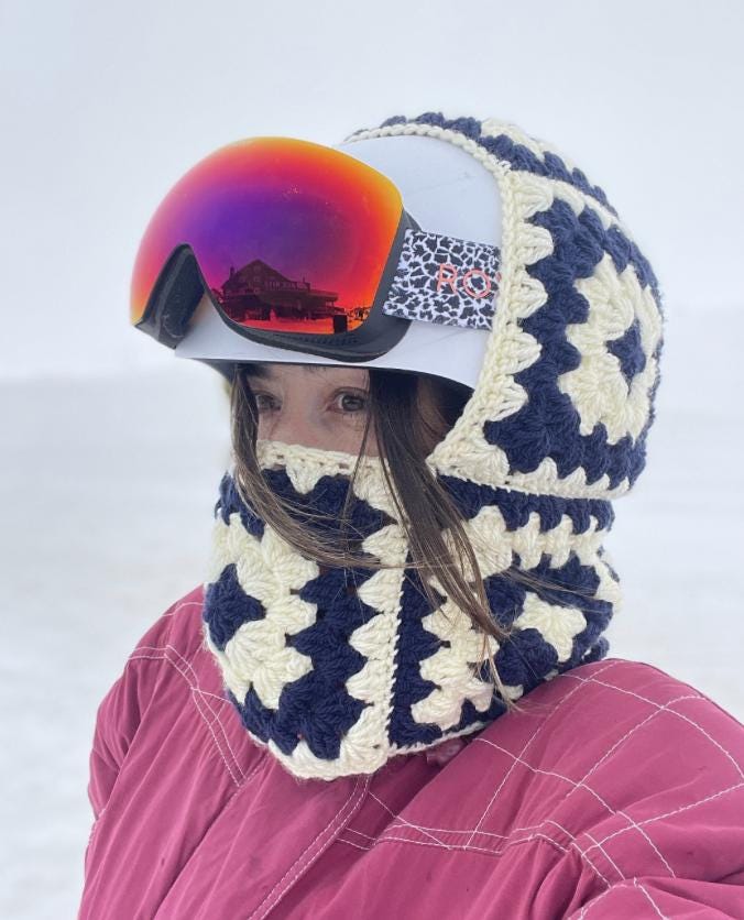 Handgemachte Gehäkelte Balaclava Maske Unisex Ski Maske von Bhavass