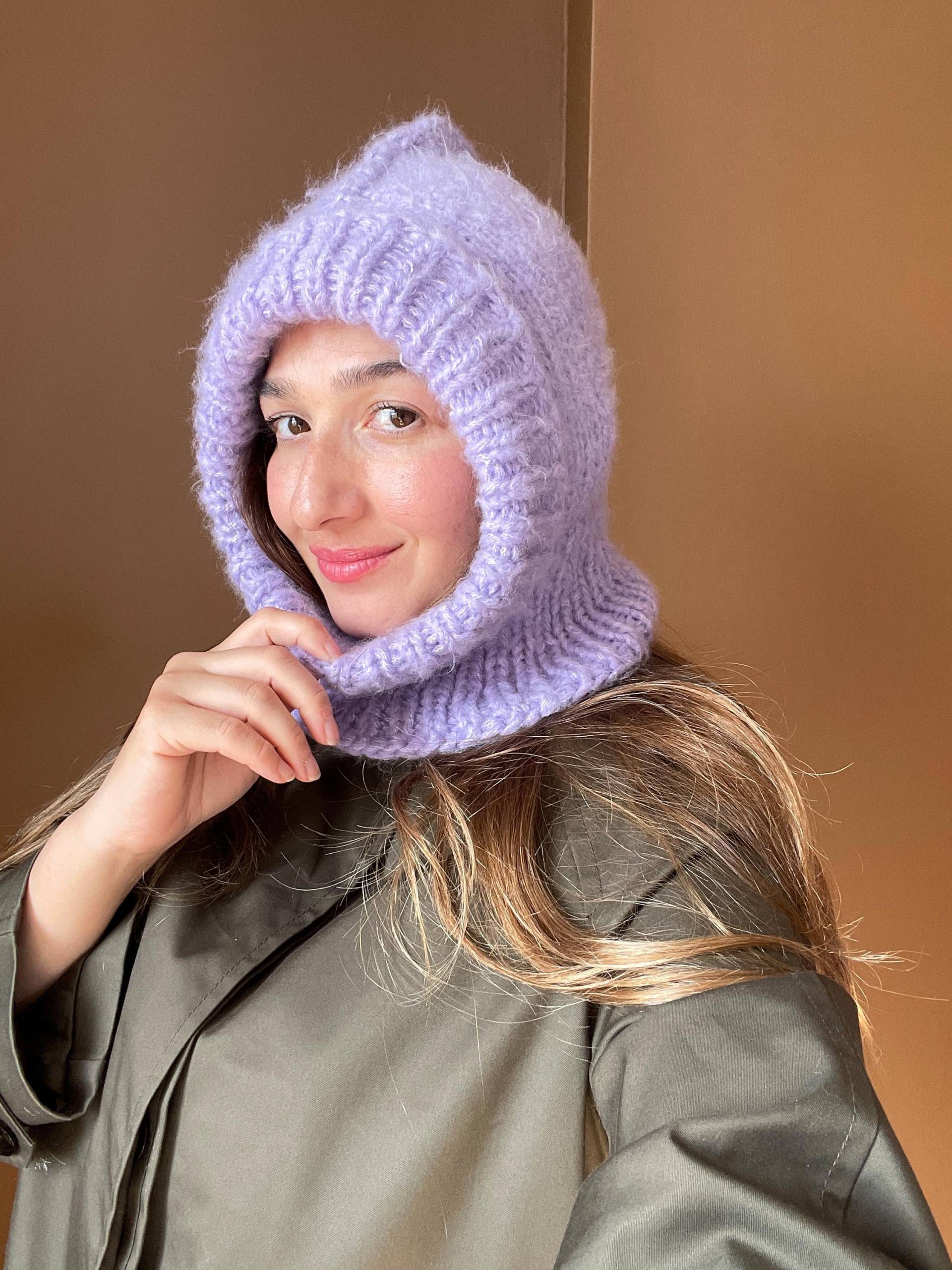 Handgestrickte Balaclava Bunte Winter Ski Maske, Halswärmer von Bhavass