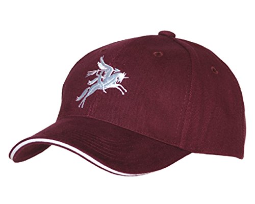 Ferromil Brit. Army Baseball Cap Maroon Pegasus Parachute Regiment von Bhgytec