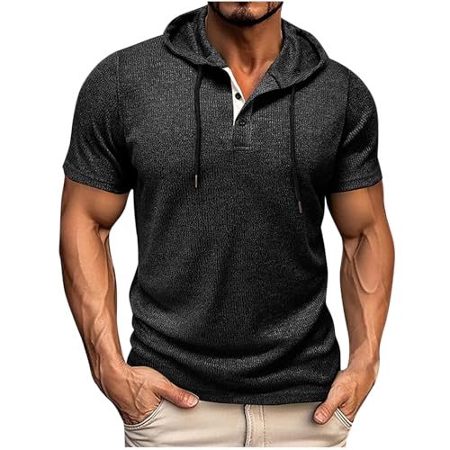 Tshirt Herren Kurzarm Sportshirt Solide Bequeme Trainingsshirt Mit Kapuze Einfache Vielseitige Sweatshirt Sommer T-Shirts Männer Gym Hoodie Blitzangebote des Tages Tshirt Herren Kurzarm Sportshirt Solide Bequeme Trainingsshirt Mit Kapuze Einfache Vielseitige Sweatshirt Sommer T-Shirts Männer Gym Hoodie Blitzangebote des Tages von Bhnyku