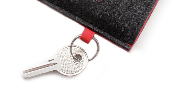 Schlüsselanhänger An Der Seite Ihrer Handytasche/Mit Schlüsselring Personalisieren Sie Ihre Iphone-Hülle von Bholsa