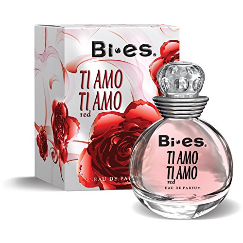 Bi-es Tiamo Tiamo Red Eau de Parfum Spray für Damen, 100 ml von Bi-es