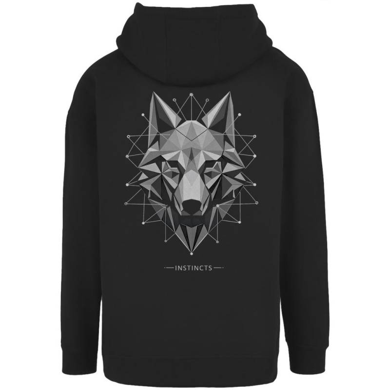 Unisex Oversize Hoodie Wolf Design Beals Pulli Unisex Oversize Hoodie Wolf Design Beals Pulli von BiAls4u