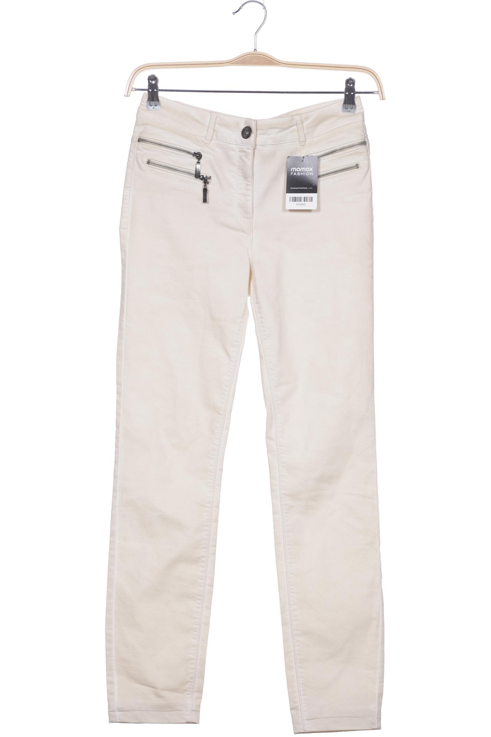 BiBA Damen Jeans, cremeweiß, Gr. 34 von BiBA