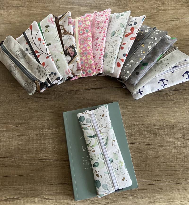 stiftemäppchen, Tasche, Mit Gummiband An Timer, Kalender Oder Ähnlichem Zu Befestigen von BiSchmisNaehChaos