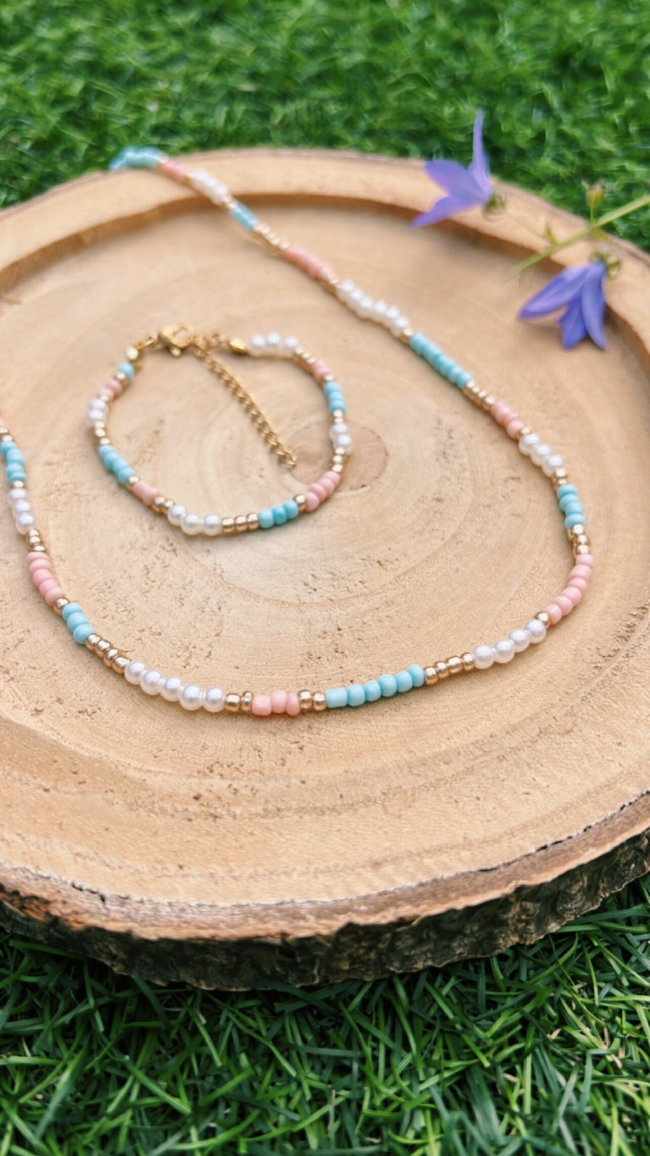 Summer Vibes - Set Kette & Armband von BiSu4you