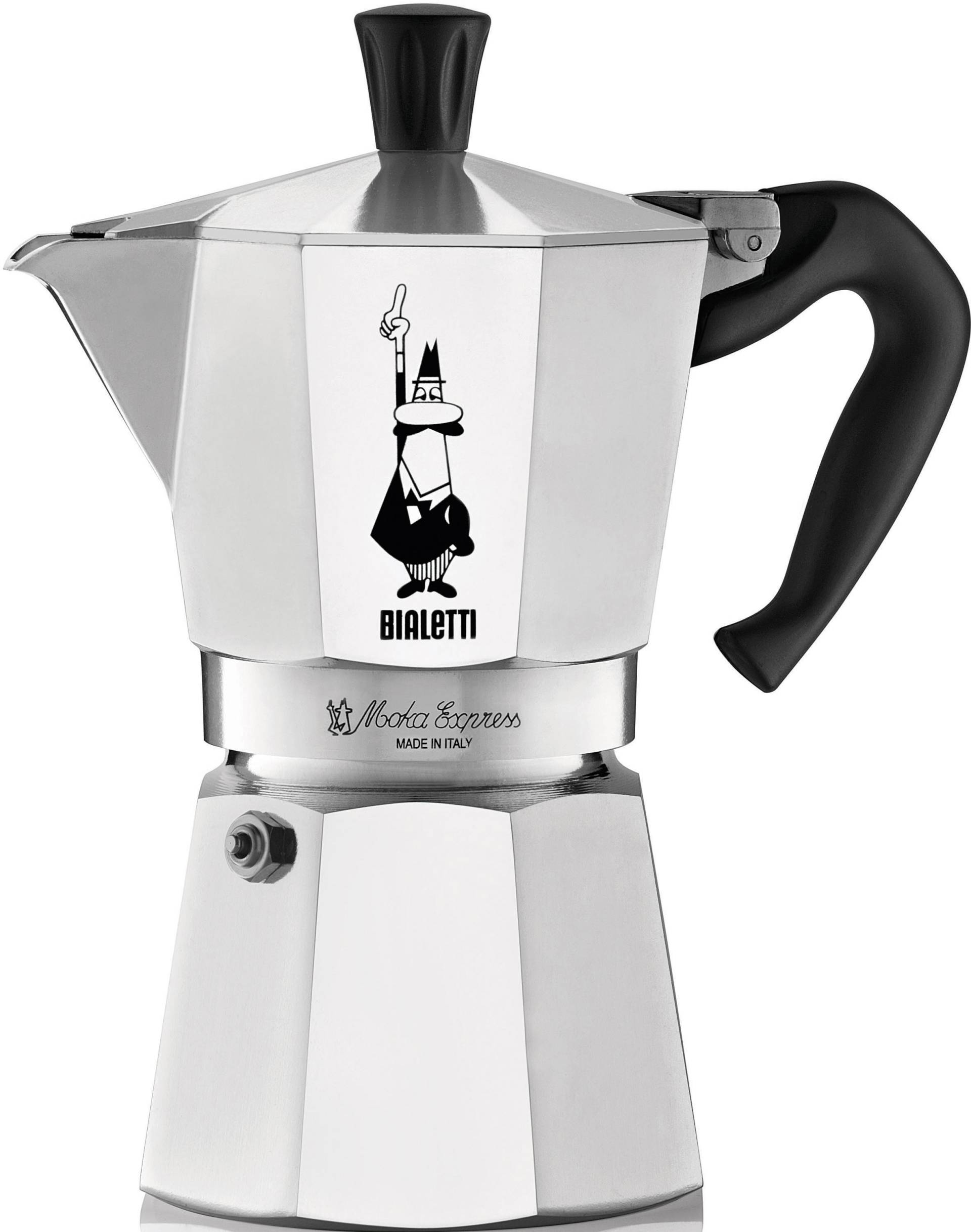 BIALETTI Espressokocher "Moka Express", 0,19 l Kaffeekanne von Bialetti