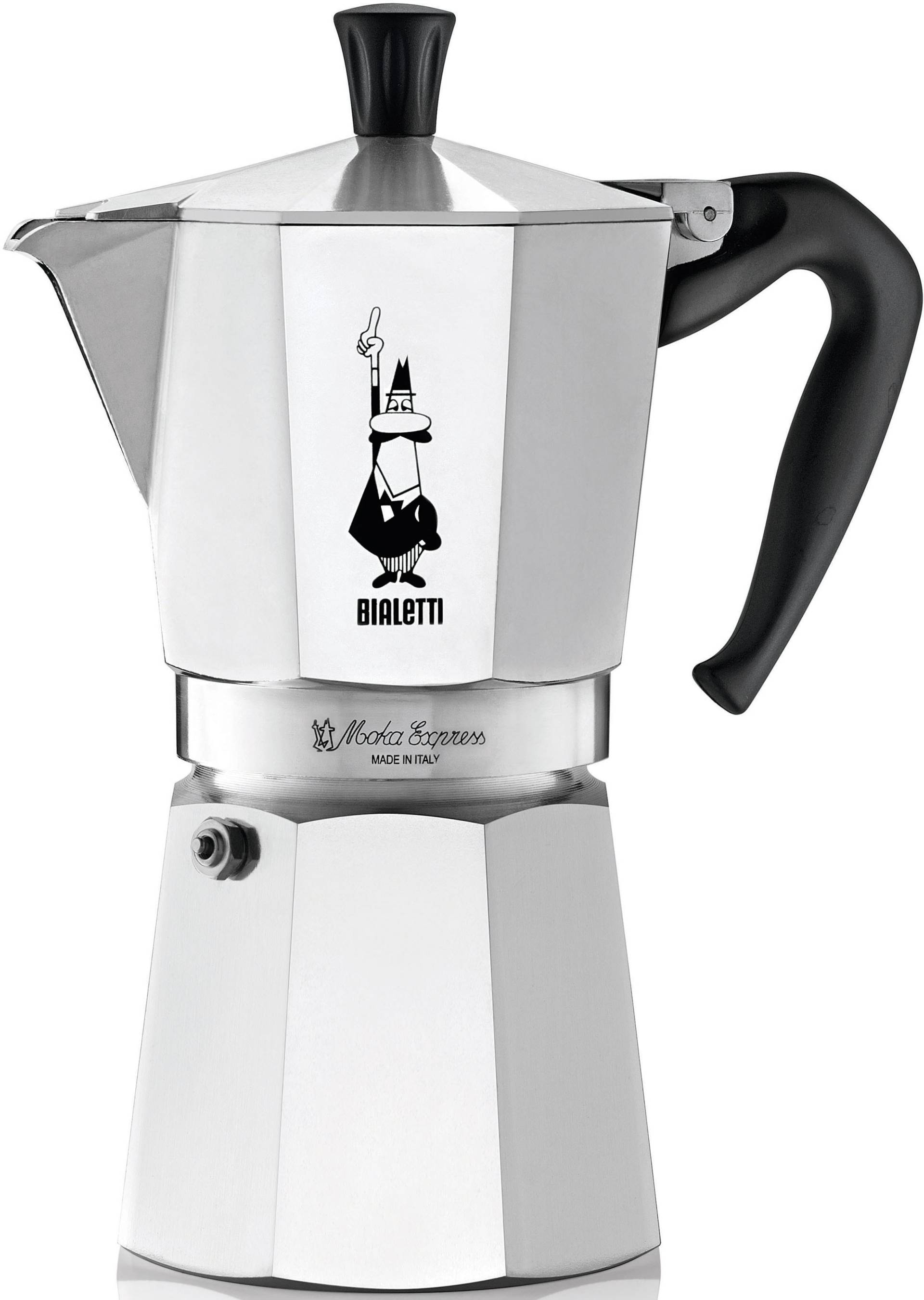 BIALETTI Espressokocher "Moka Express" 0,42 l Kaffeekanne Aluminium von Bialetti