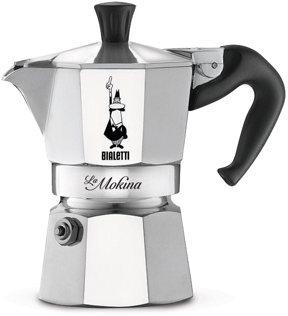 BIALETTI Espressokocher "Moka Express La Mokina", 0,04 l Kaffeekanne von Bialetti