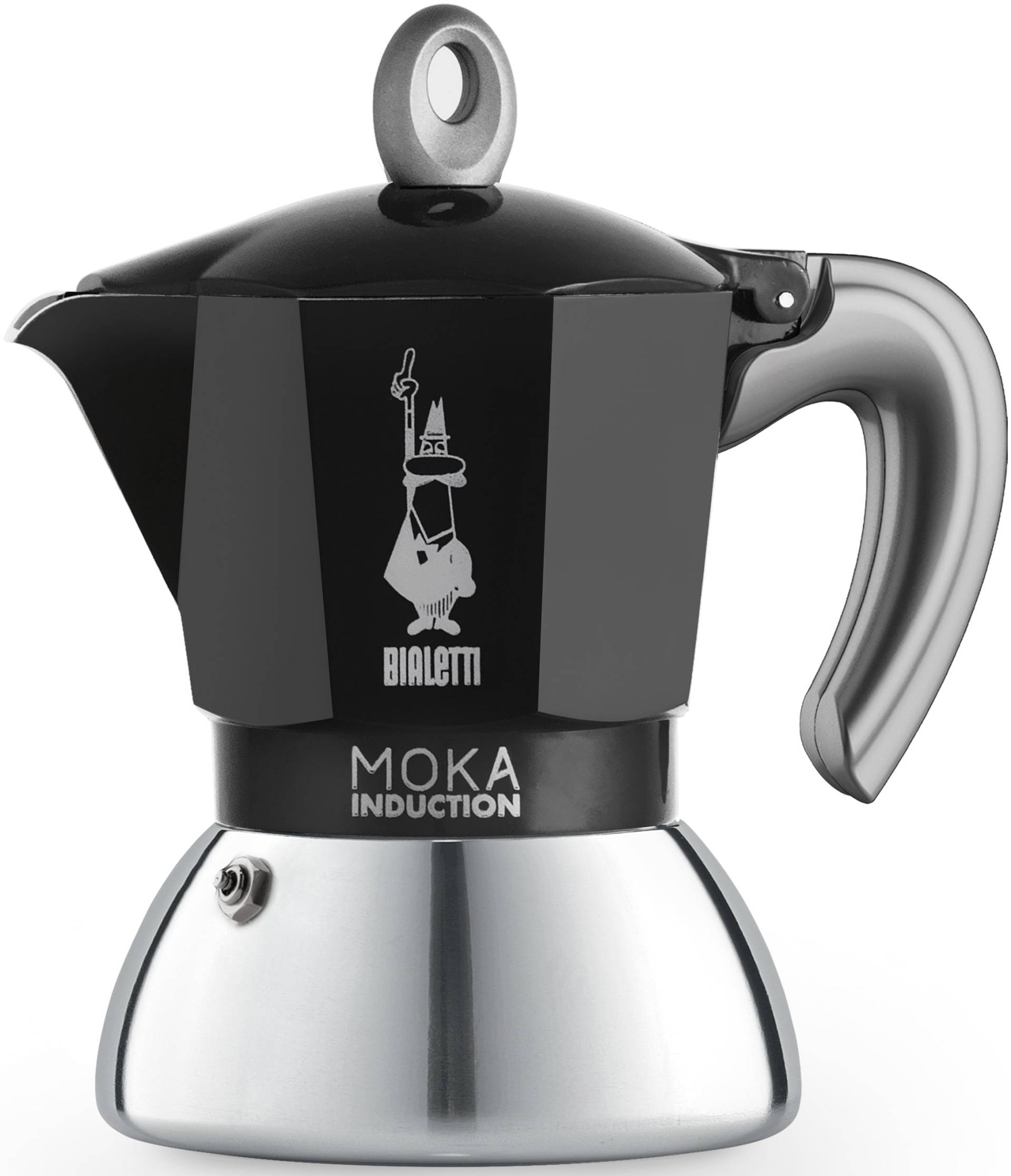 BIALETTI Espressokocher "Moka Induktion", 0,09 l Kaffeekanne von Bialetti
