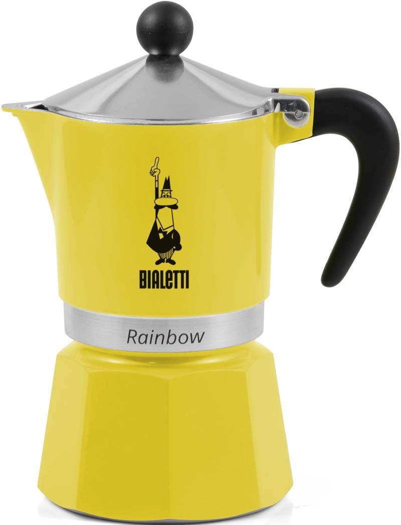 BIALETTI Espressokocher "Rainbow" 0,27 l Kaffeekanne Aluminium von Bialetti
