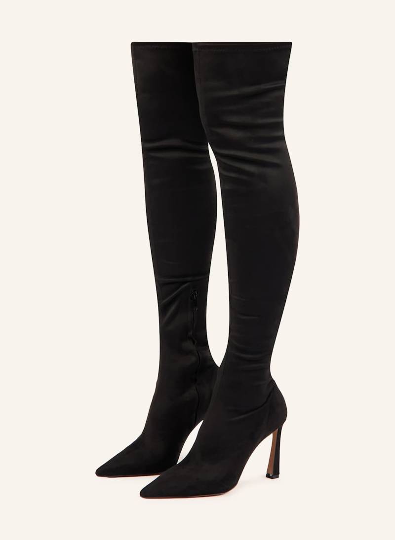 Bianca Di Overknee-Stiefel schwarz von Bianca Di