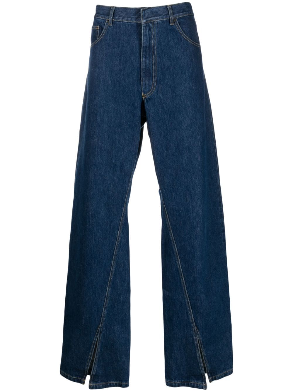 Bianca Saunders Jeans mit weitem Bein - Blau von Bianca Saunders