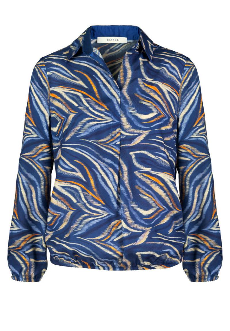 Bianca - Bluse - Adina blau - Gr. - 40 von Bianca