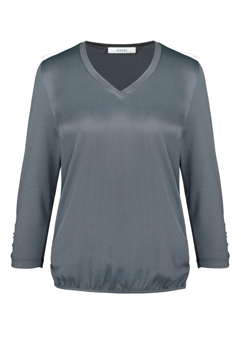 Bianca - Blusenshirt - Maggie grau - Gr. - 46 von Bianca