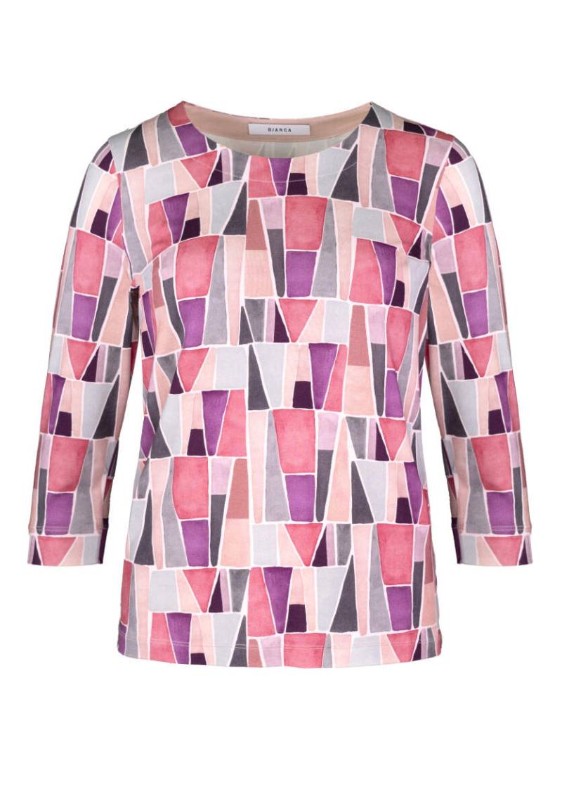 Bianca - Print-Shirt - Dini rot - Gr. - 36 von Bianca