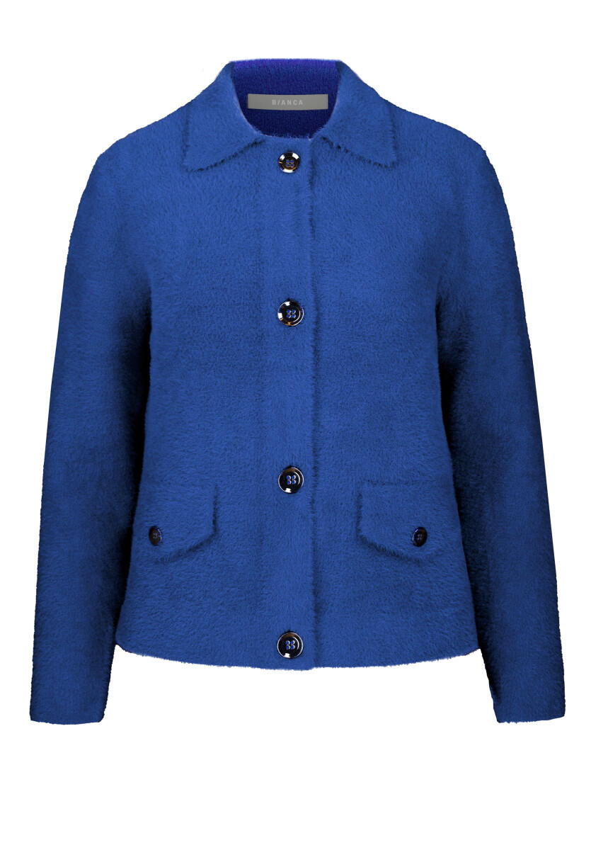 Bianca - Strickjacke - Bess blau - Gr. - 44 von Bianca