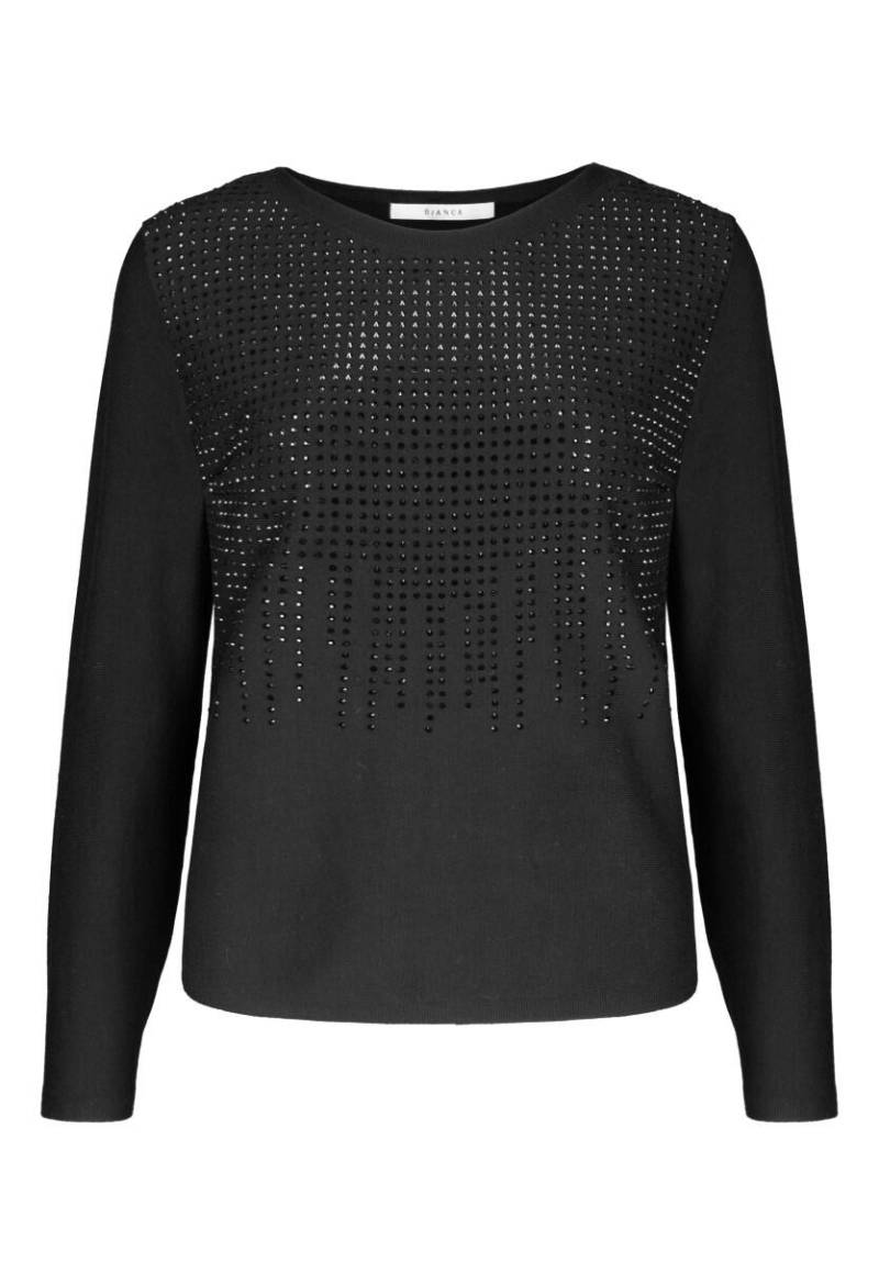 Bianca - Strickpullover - Remis schwarz - Gr. - 38 von Bianca