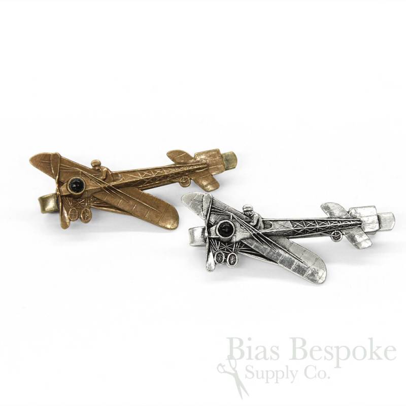 Bleriot Tie Bar Mit Frühem Flugzeug Design, Made in France von BiasBespoke