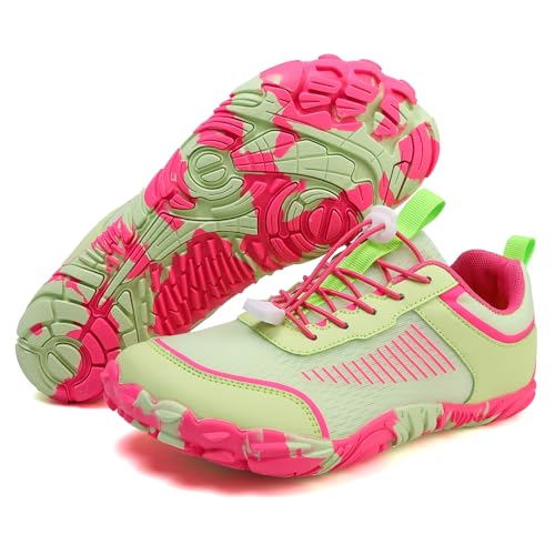 BibHoly Barfußschuhe Damen Herren Barfussschuhe Leicht Atmungsaktiv Traillaufschuhe rutschfest Fitnessschuhe Walkingschuhe mit Zero-Drop Solhe von BibHoly