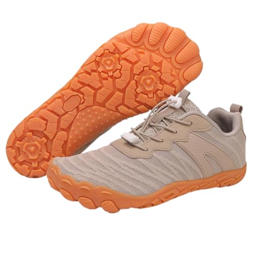BibHoly Barfußschuhe Damen Herren Barfussschuhe Leicht Atmungsaktiv Traillaufschuhe rutschfest Fitnessschuhe Walkingschuhe mit Zero-Drop Solhe von BibHoly