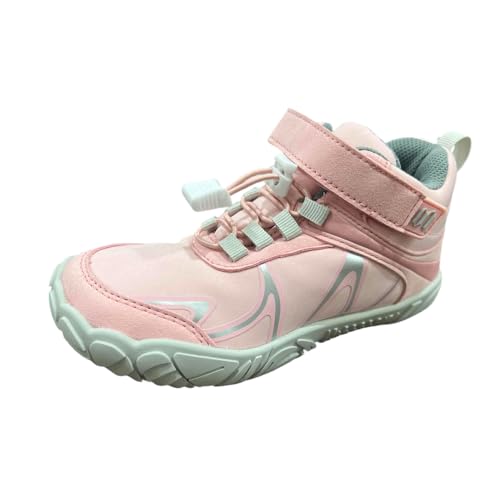Barfussschuhe Kinder Barfußschuhe Jungen Mädchen Leicht Wanderschuhe Minimal Barfuß Sneaker Outdoor Wasserabweisend rutschfest Barefoot Shoes Kids von BibYuga