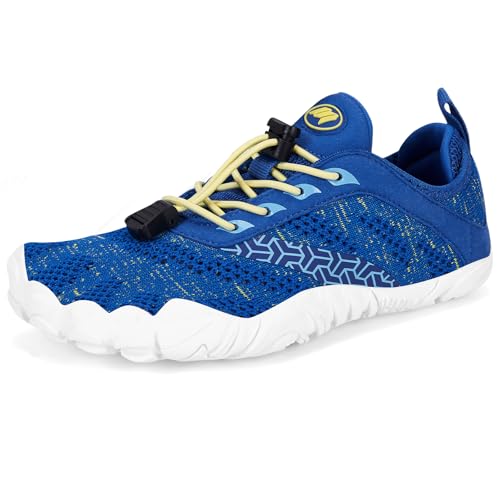 BibYuga Barfussschuhe Kinder Barfußschuhe Mädchen Junge Schnell Trocknend Badeschuhe Atmungsaktiv Traillaufschuhe Leicht Weich Sportschuhe rutschfest Wanderschuhe von BibYuga