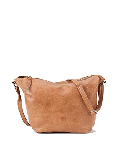 Biba Tasche für Damen aus echtem Leder, Umhängetasche Leather Utah Cream Out UTC2LO, Langen Griff, Reißverschluss, Echtes Rindsleder, Lederfarbe von Biba