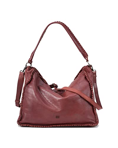 Biba Tasche für Damen aus echtem Leder, Schultertasche Heritage Winona WIN10L, Kurzer Griff, Reißverschluss, Echtes Rindsleder, Farbe Siena von Biba