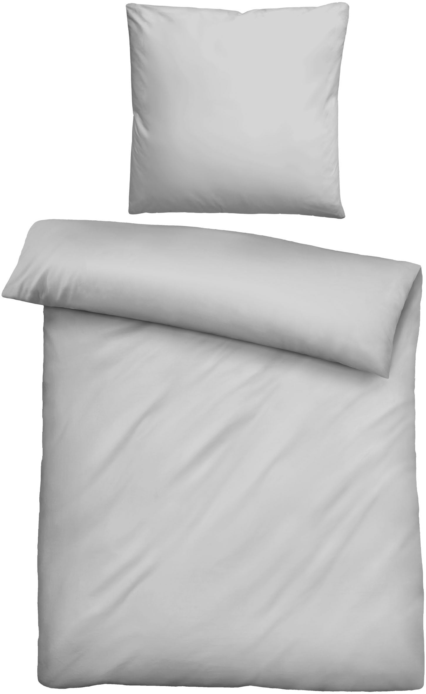 Biberna Bettwäsche "0490500" 2 Stk. tlg. Tencel-Flanell, made in Germany, weich+wohlig warm, pflegeleicht, RV von Biberna