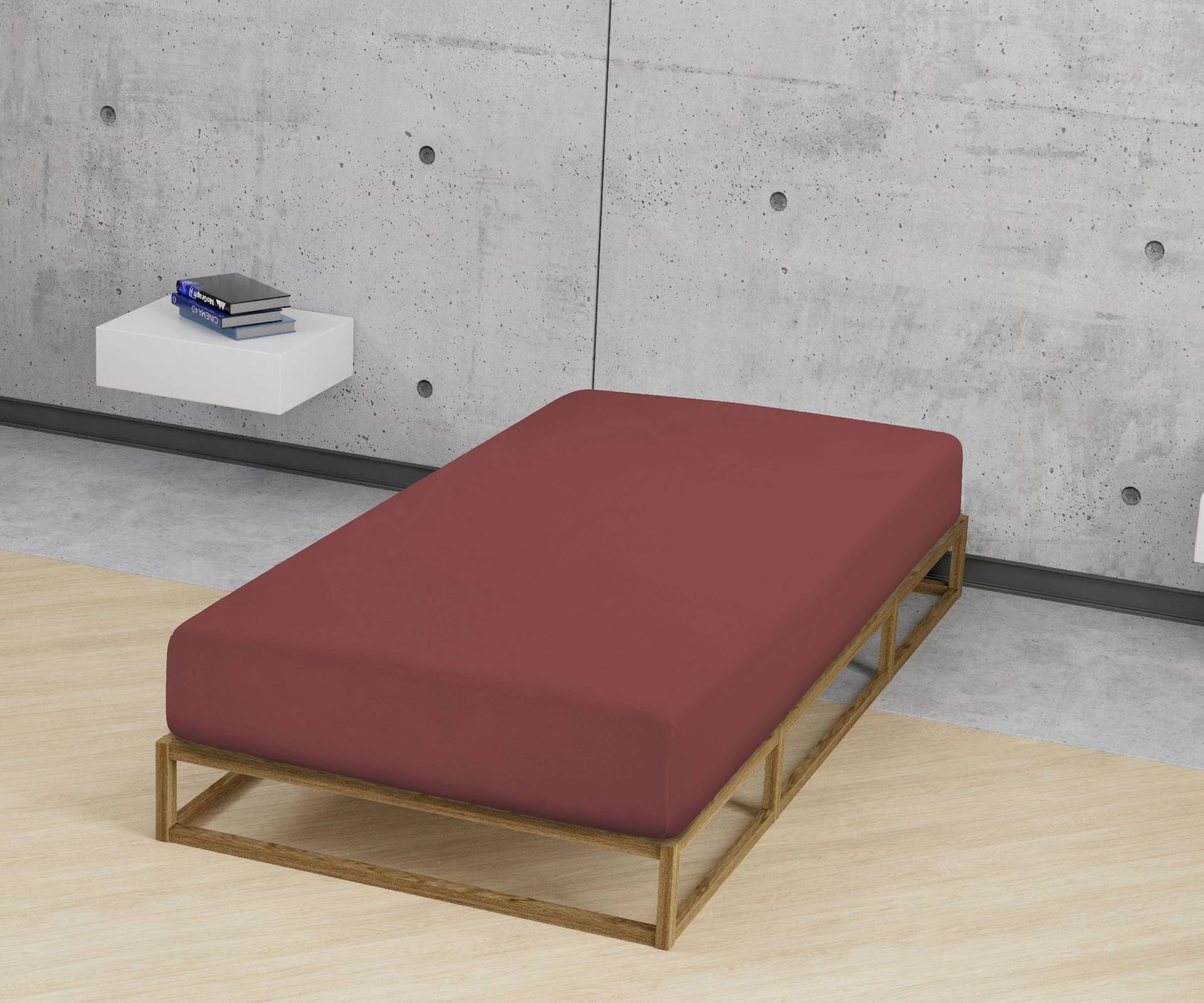 Biberna Spannbettlaken "Biber in Gr. 90x200, 140x200 oder 180x200 cm" aus Baumwolle, für Matratzen bis 22 cm Höhe, Winter, Bettlaken von Biberna