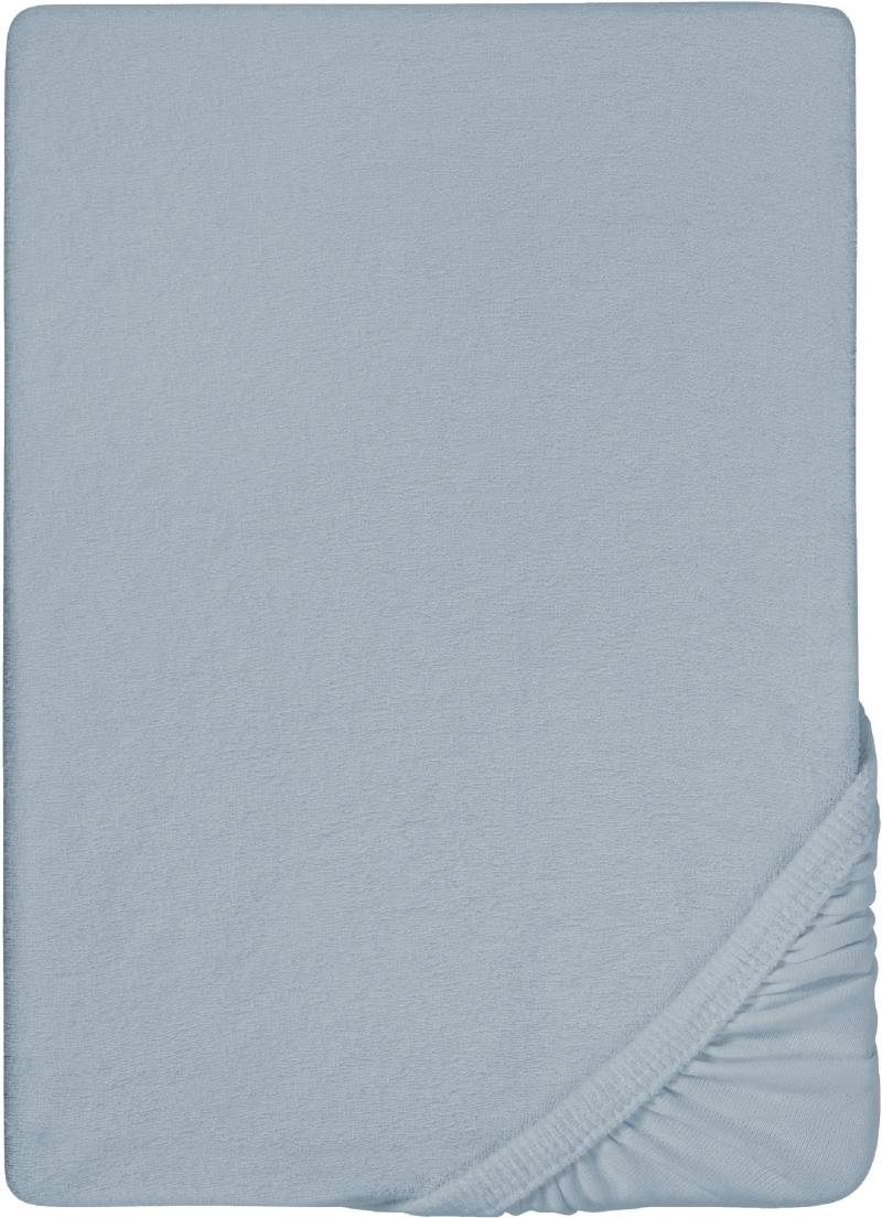 Biberna Spannbettlaken "Pepe" weicher Frottee-Stretch von Biberna