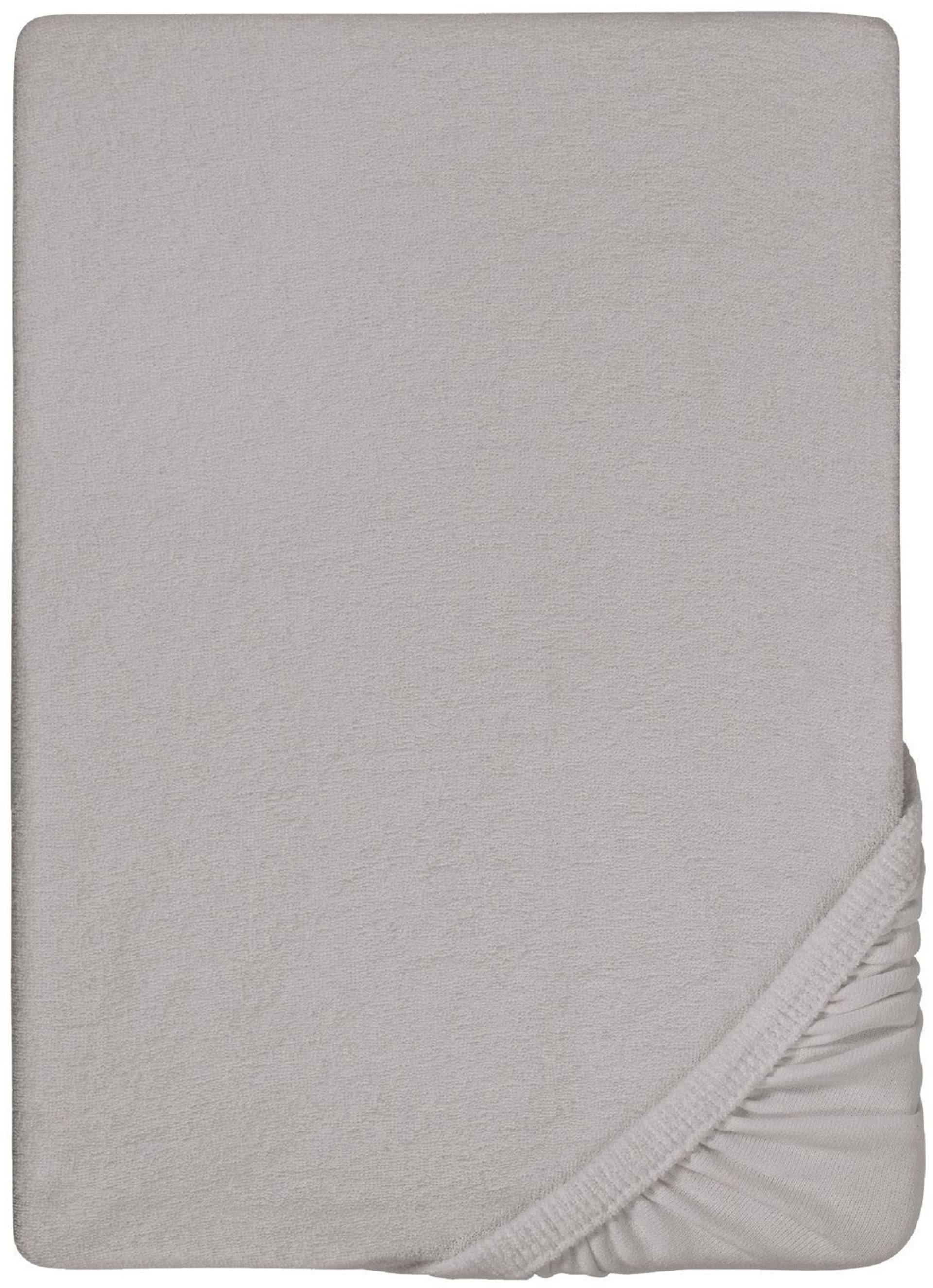 Biberna Spannbettlaken "Pepe" weicher Frottee-Stretch von Biberna