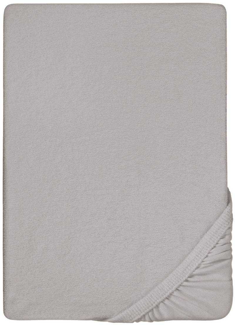 Biberna Spannbettlaken "Pepe" weicher Frottee-Stretch von Biberna