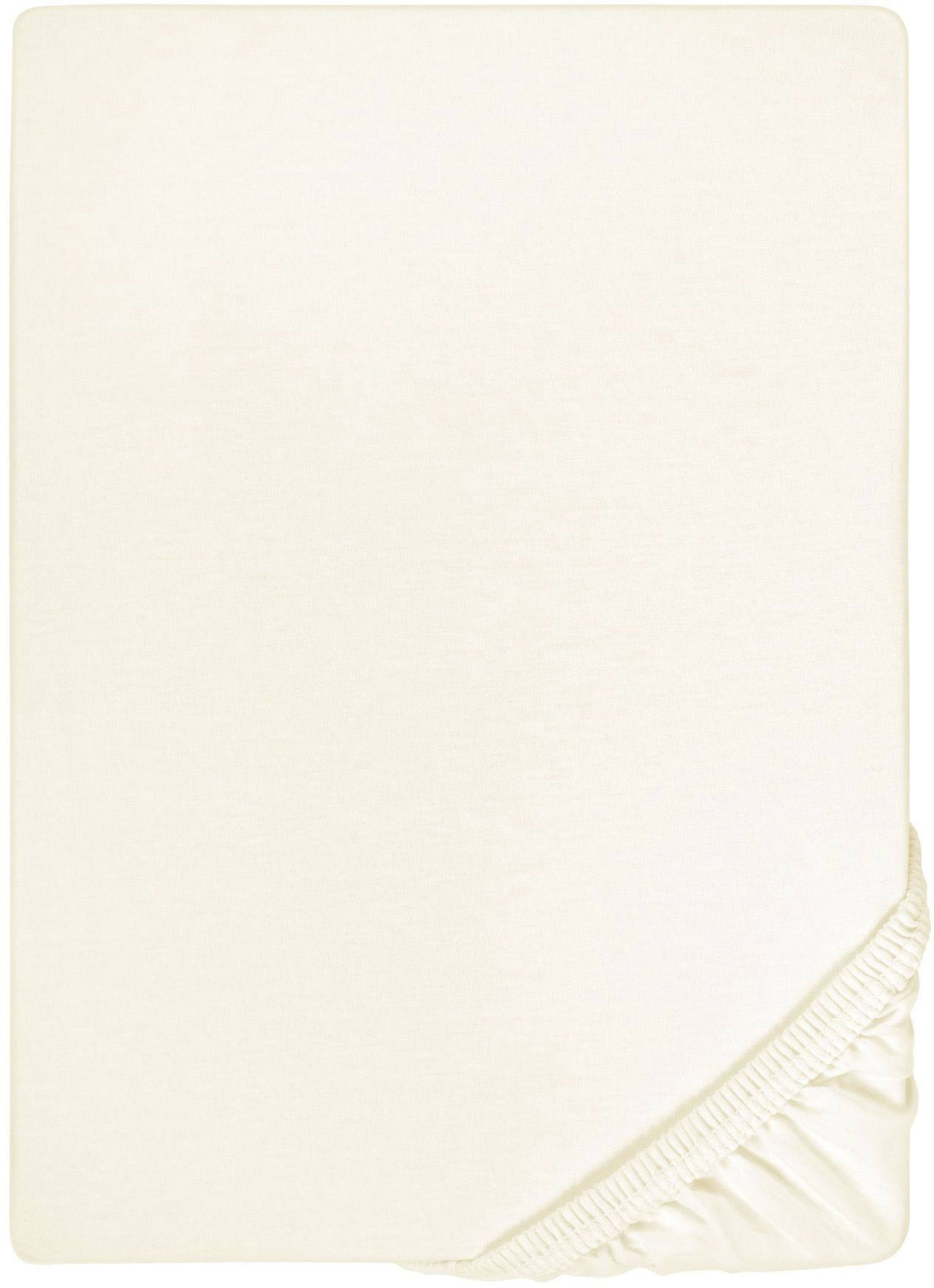 Biberna Spannbettlaken "Samy" hochwertiges Jersey-Elasthan für Topper geeignet von Biberna