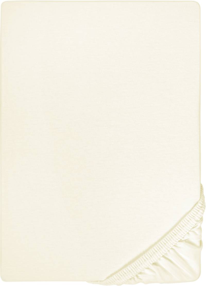Biberna Spannbettlaken "Thea" aus Baumwolle, für Matratzen bis 25 cm Höhe, Bettlaken, Spannbetttuch von Biberna