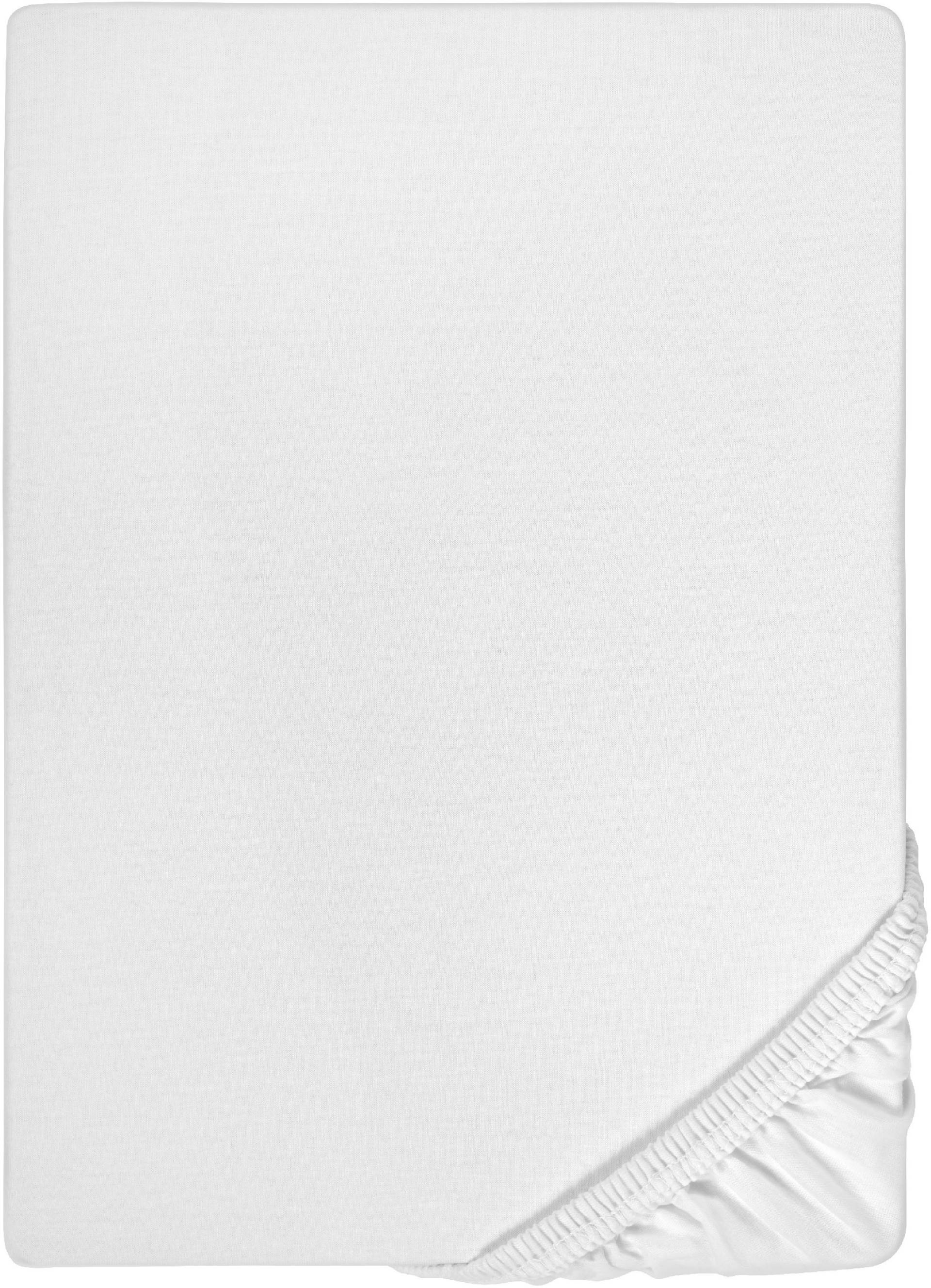 Biberna Spannbettlaken "Thea" aus Baumwolle, für Matratzen bis 25 cm Höhe, Bettlaken, Spannbetttuch von Biberna