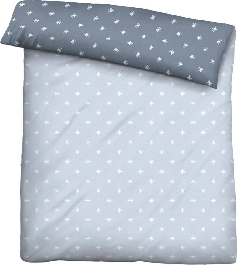 Biberna Wendebettbezug "Mix & Match in Größe 135x200 oder 155x220 cm" Bettbezug aus Baumwolle, gemusterte Bettwäsche mit Wendeoptik Biberna Wendebettbezug "Mix & Match in Größe 135x200 oder 155x220 cm" Bettbezug aus Baumwolle, gemusterte Bettwäsche mit Wendeoptik von Biberna