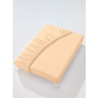 Witt Weiden  Spannbetttuch beige von Biberna