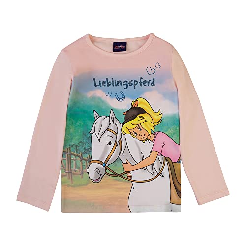 Bibi & Tina Mädchen Langarmshirt 82403 rosa Größe 98, 3 Jahre von Bibi & Tina
