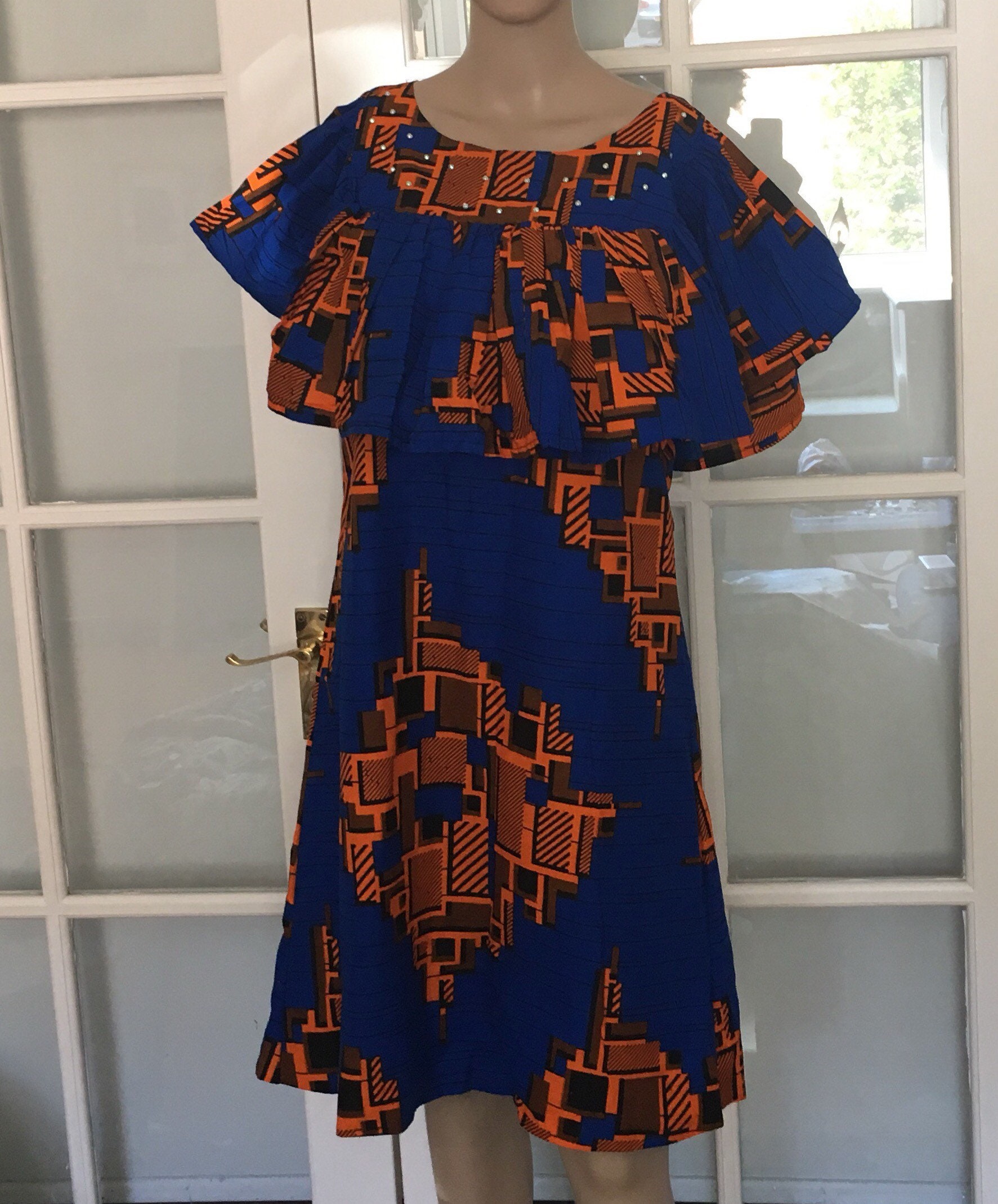 Ankara-Kleid „Oby" von BibiAfrique